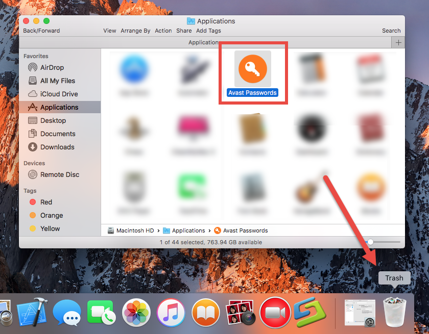 avast password manager for mac