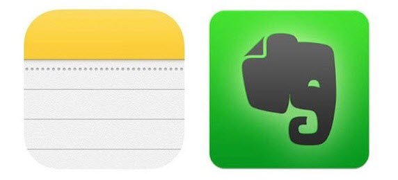how to migrate from Evernote to Notes