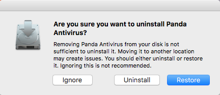 Uninstall Panda Antivirus from Applications folder (4)