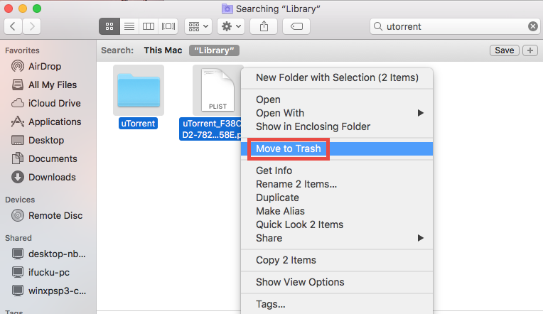 How to Uninstaller uTorrent from mac (9)