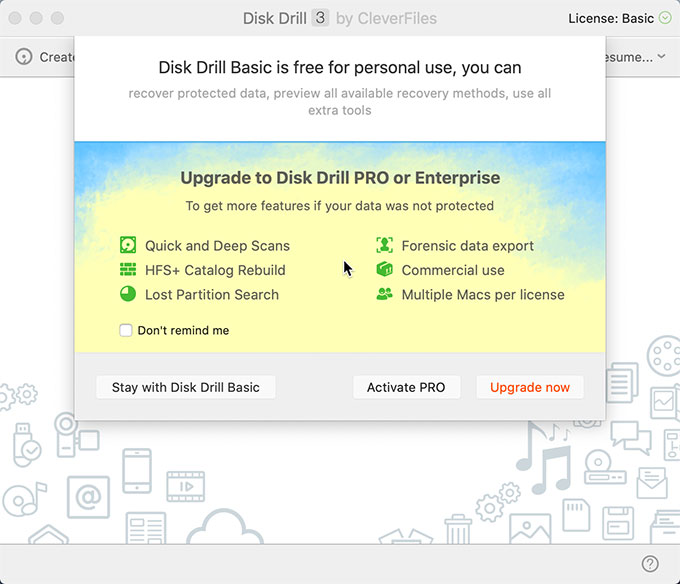 Disk drill recover trash files