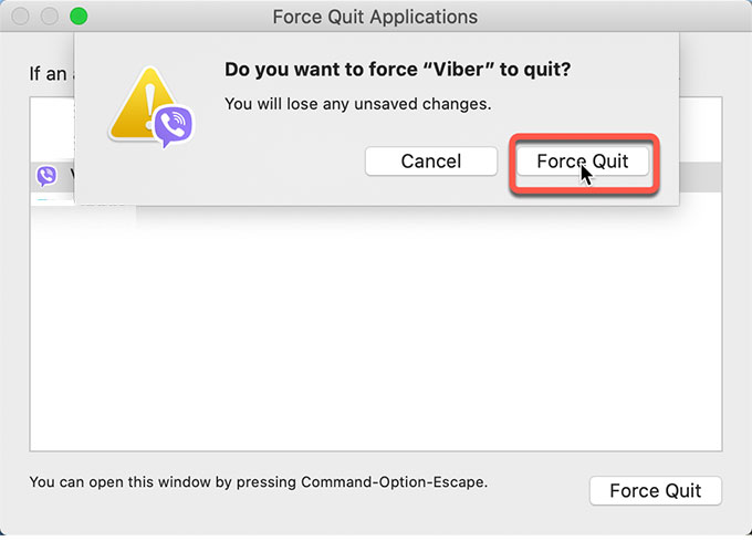 force-quit-viber
