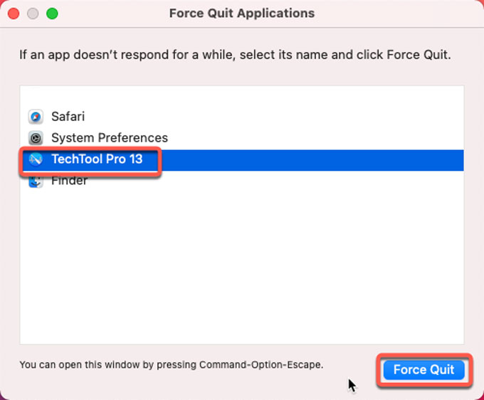 how to get rid of tech tool pro mac