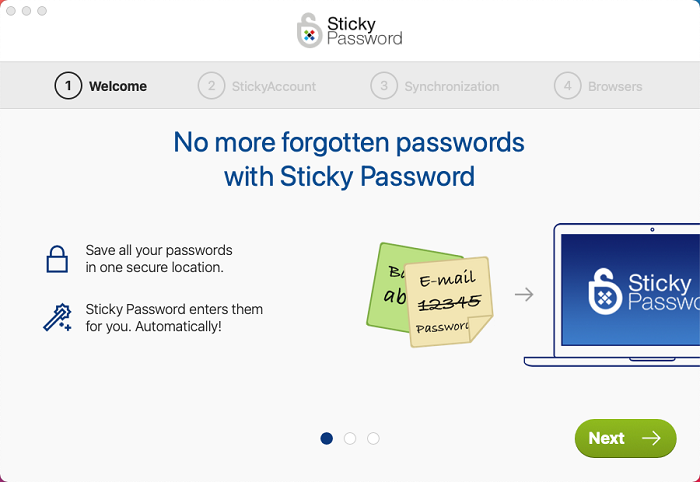Uninstall Sticky Password