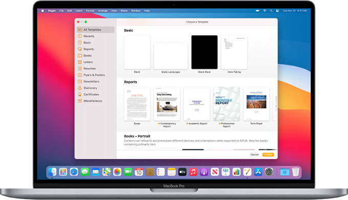 is pages free on mac