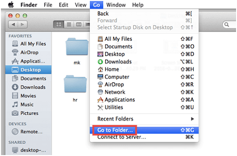 change the folder for downloads using google chrome on a mac book pro